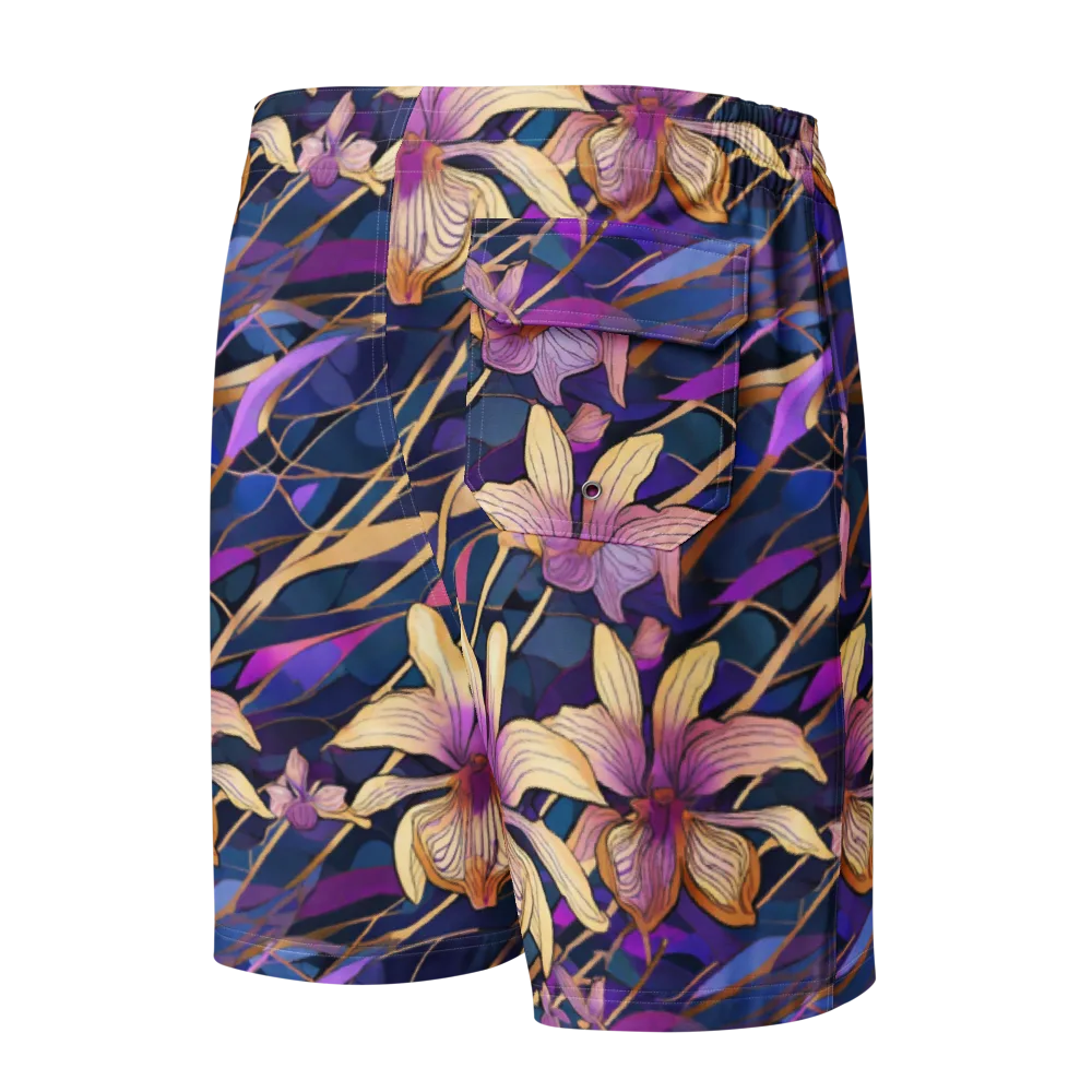 Velvet Current on Men's Board Shorts — Back