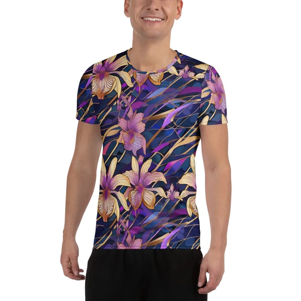 Velvet Current on Men's Athletic T-Shirt — Front