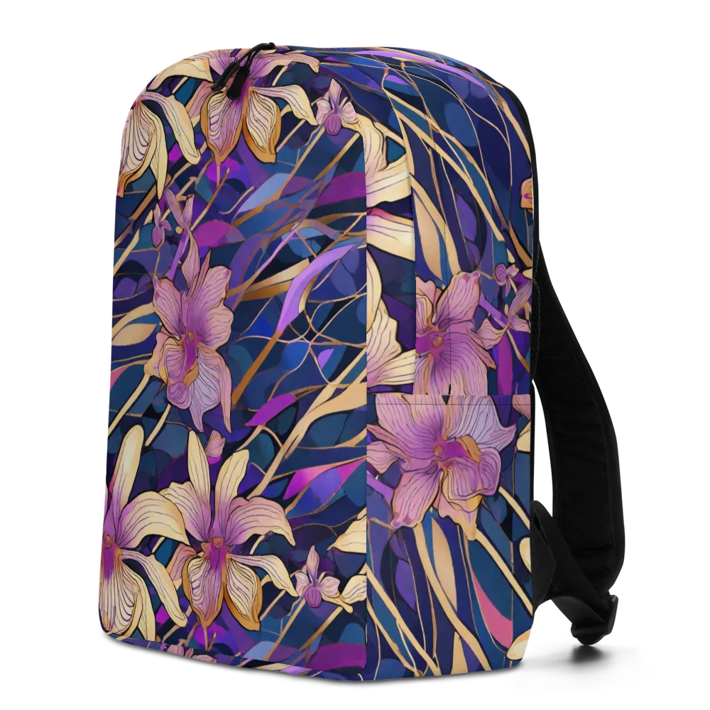 Velvet Current on Minimalist Backpack — Left