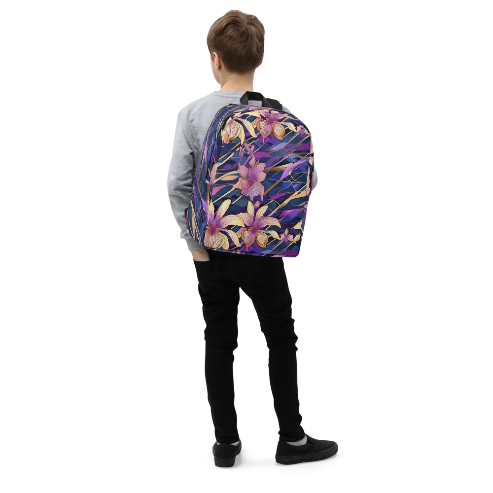 Velvet Current on Minimalist Backpack — Right Front