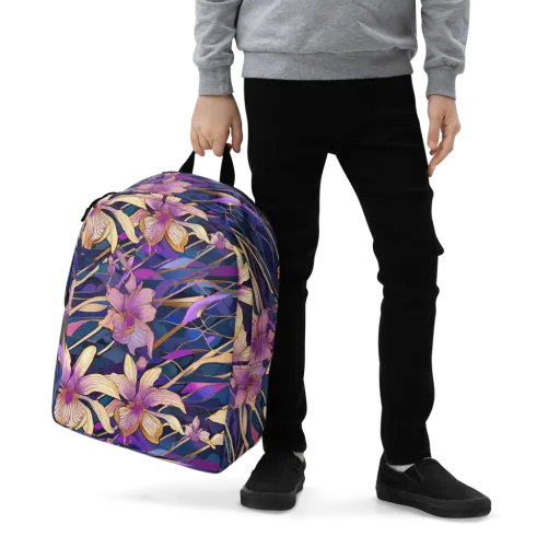 Velvet Current on a Minimalist Backpack