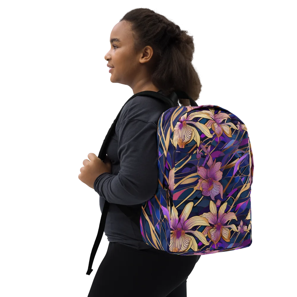 Velvet Current on Minimalist Backpack — Right Front