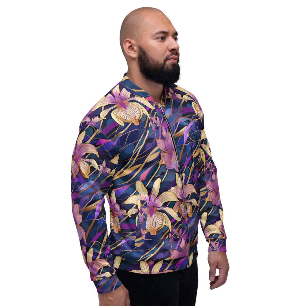 Velvet Current on Bomber Jacket — Right