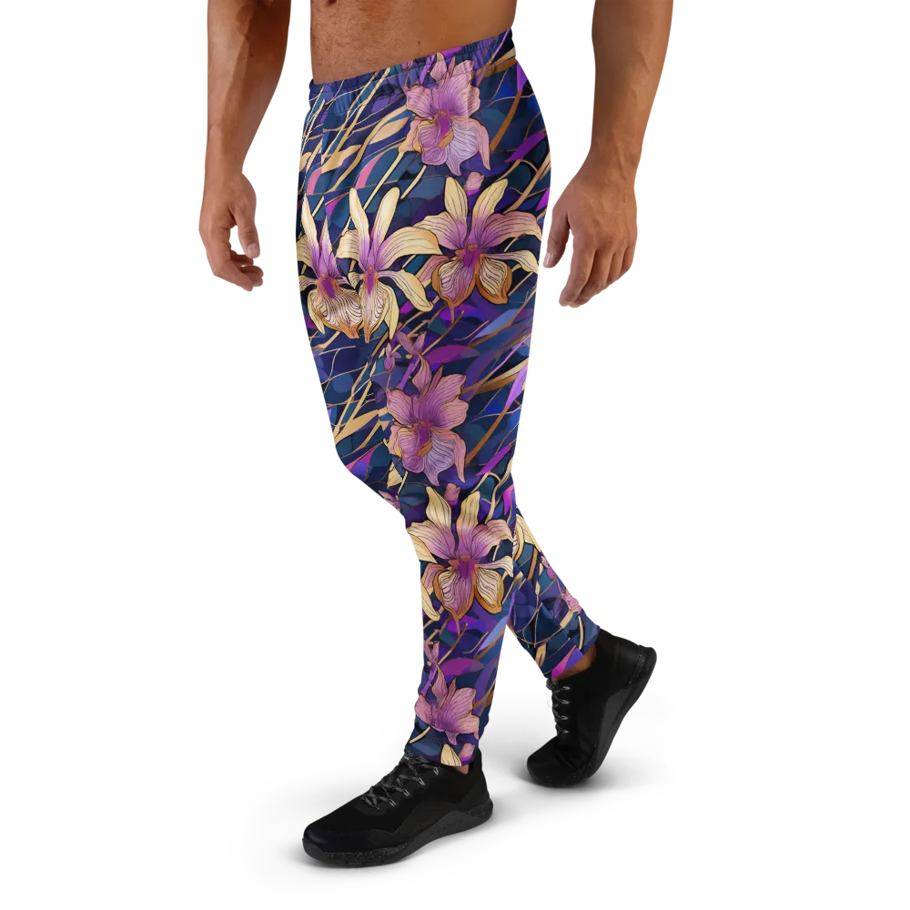 Velvet Current on Men's Joggers — Left