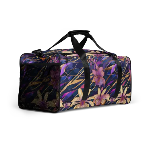 Velvet Current on a Duffle Bag