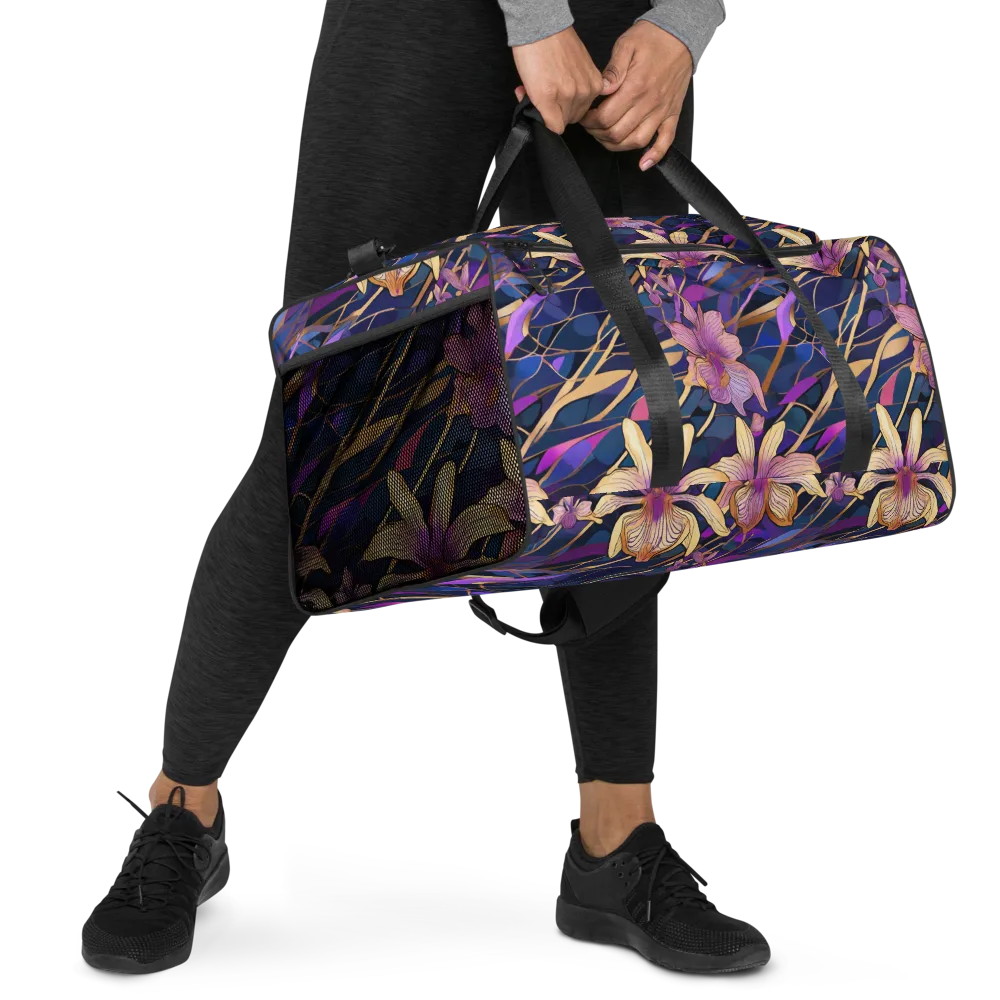 Velvet Current on Duffle Bag — Right Front