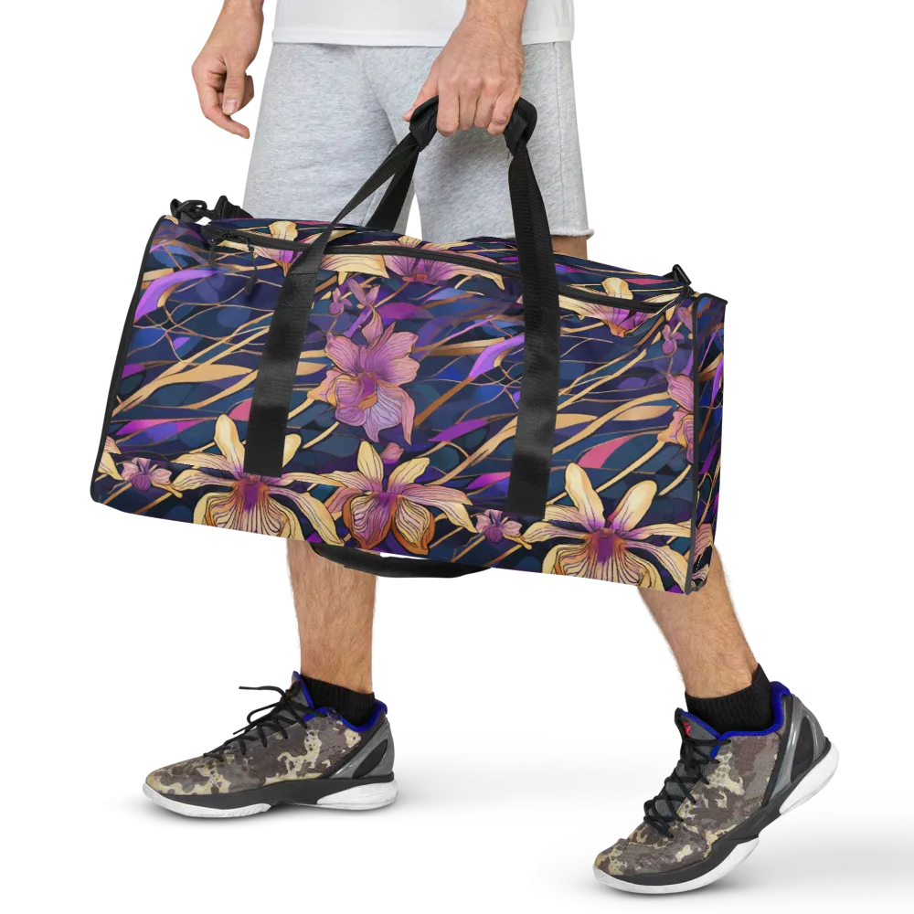 Velvet Current on Duffle Bag — Front