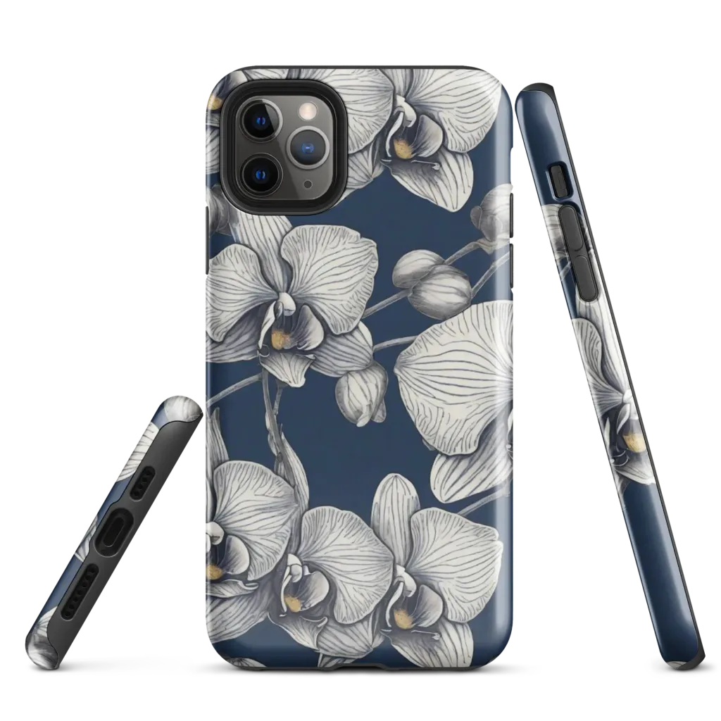 Moonlit Phalaenopsis on Tough Case for iPhone® — Front