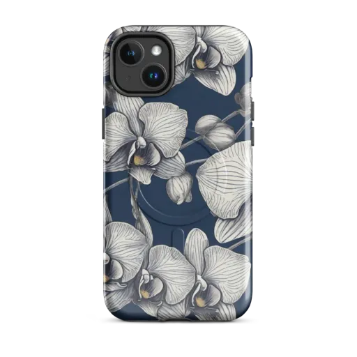 Moonlit Phalaenopsis on a MagSafe Tough Case for iPhone®
