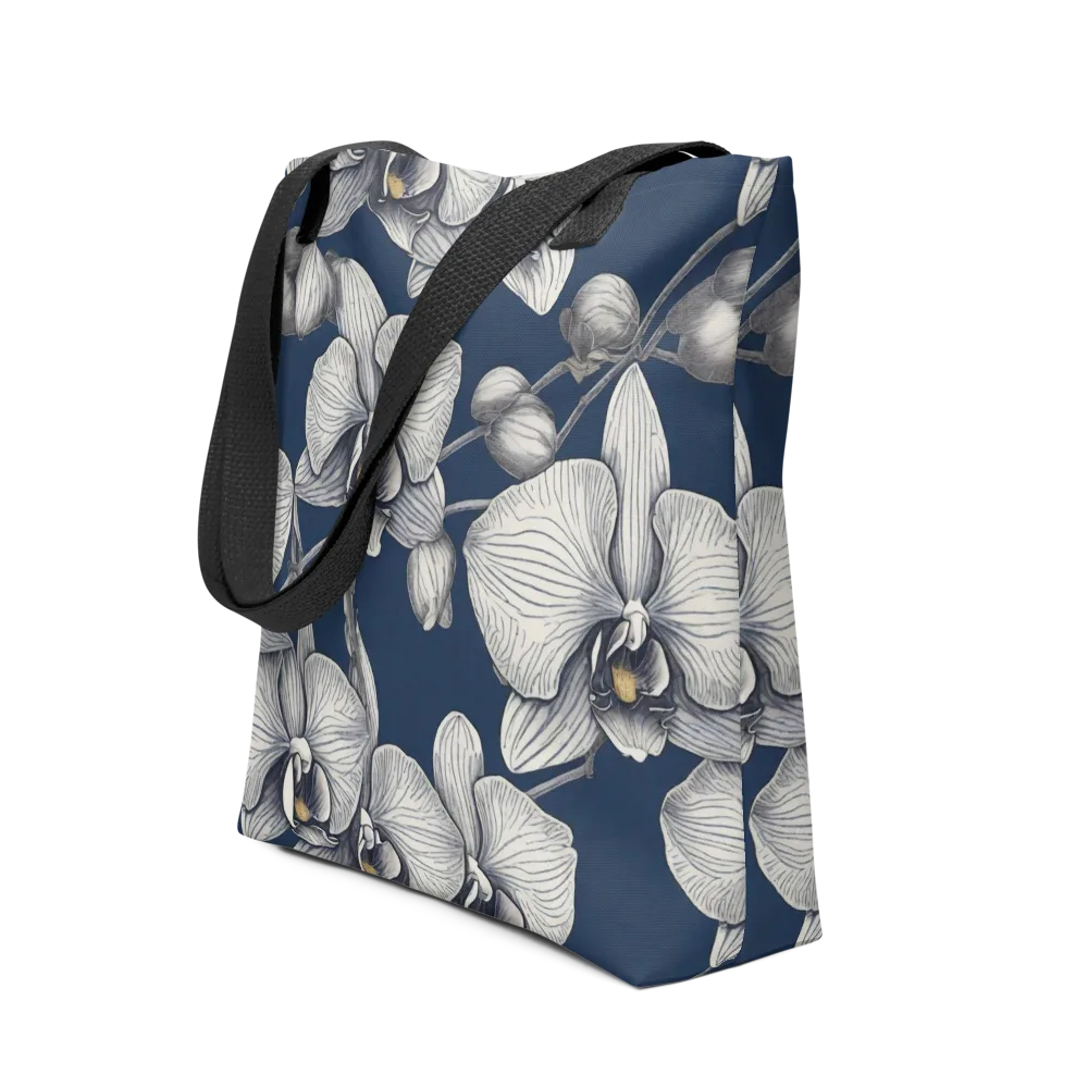 Moonlit Phalaenopsis on Tote Bag — Front