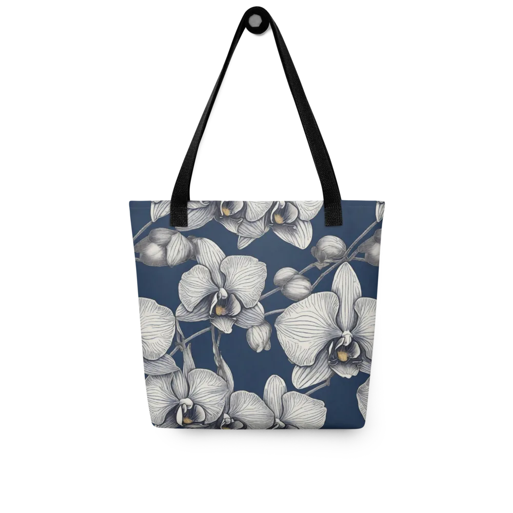 Moonlit Phalaenopsis on Tote Bag — Front