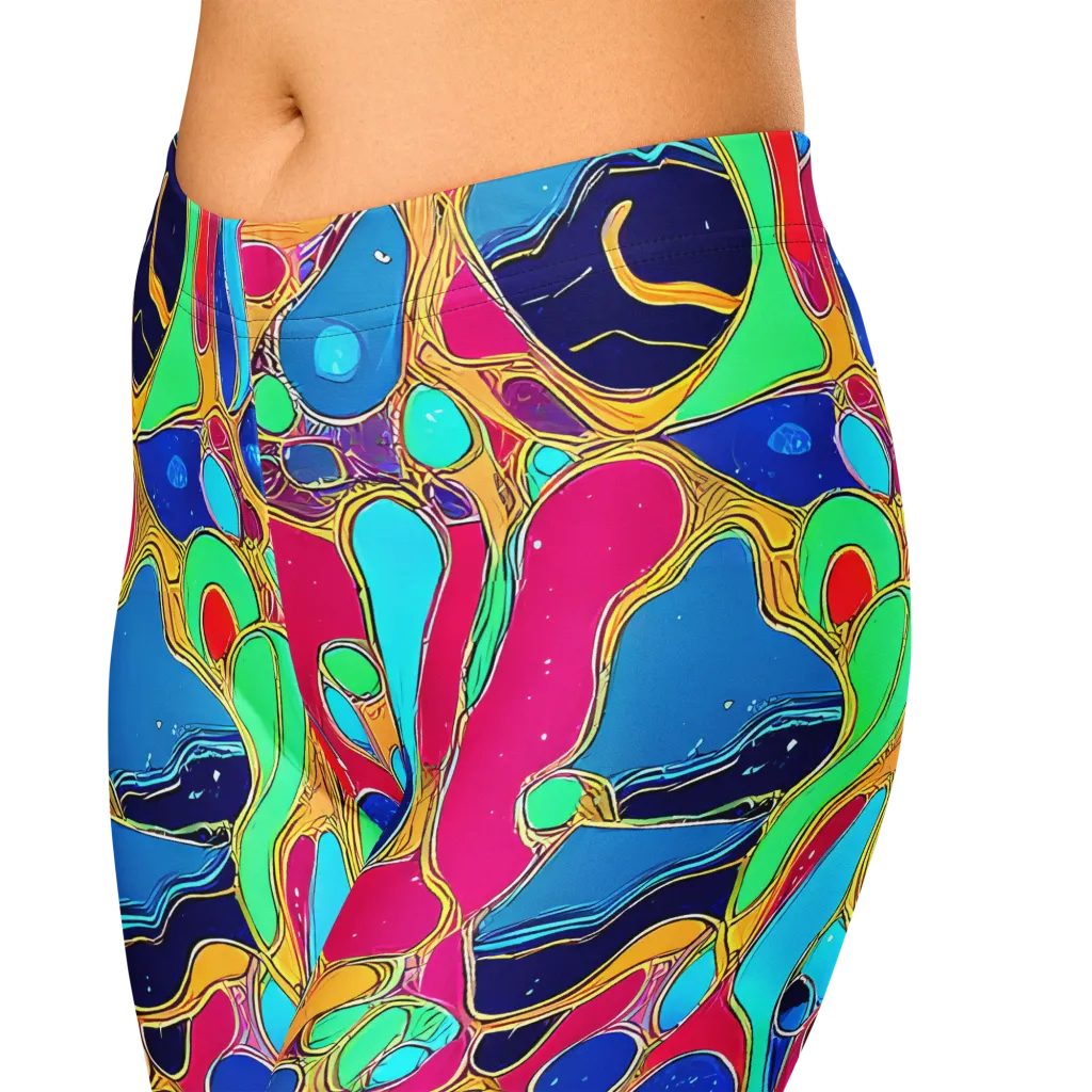 Jewel Riot on Capri Leggings — Zoomed-in