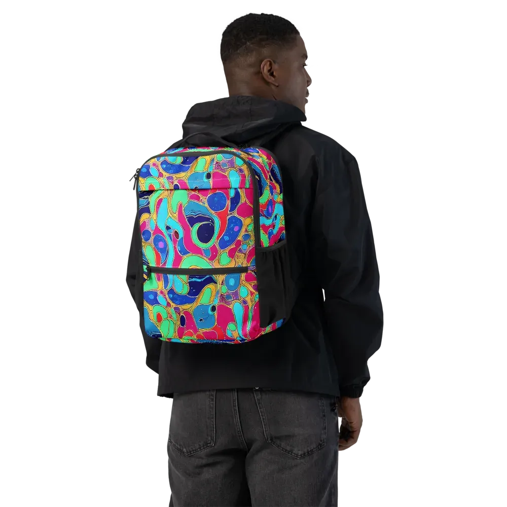 Jewel Riot on Utility Backpack — Back
