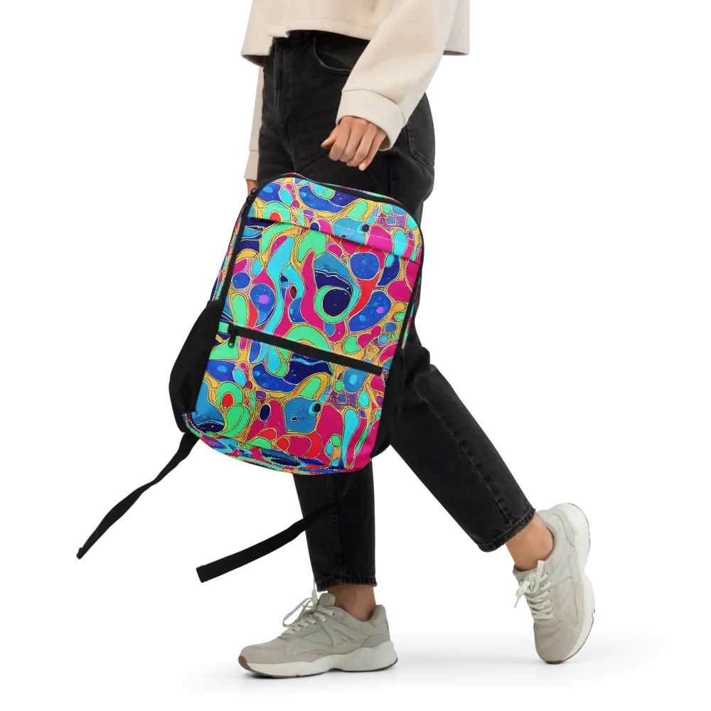 Jewel Riot on Utility Backpack — Front