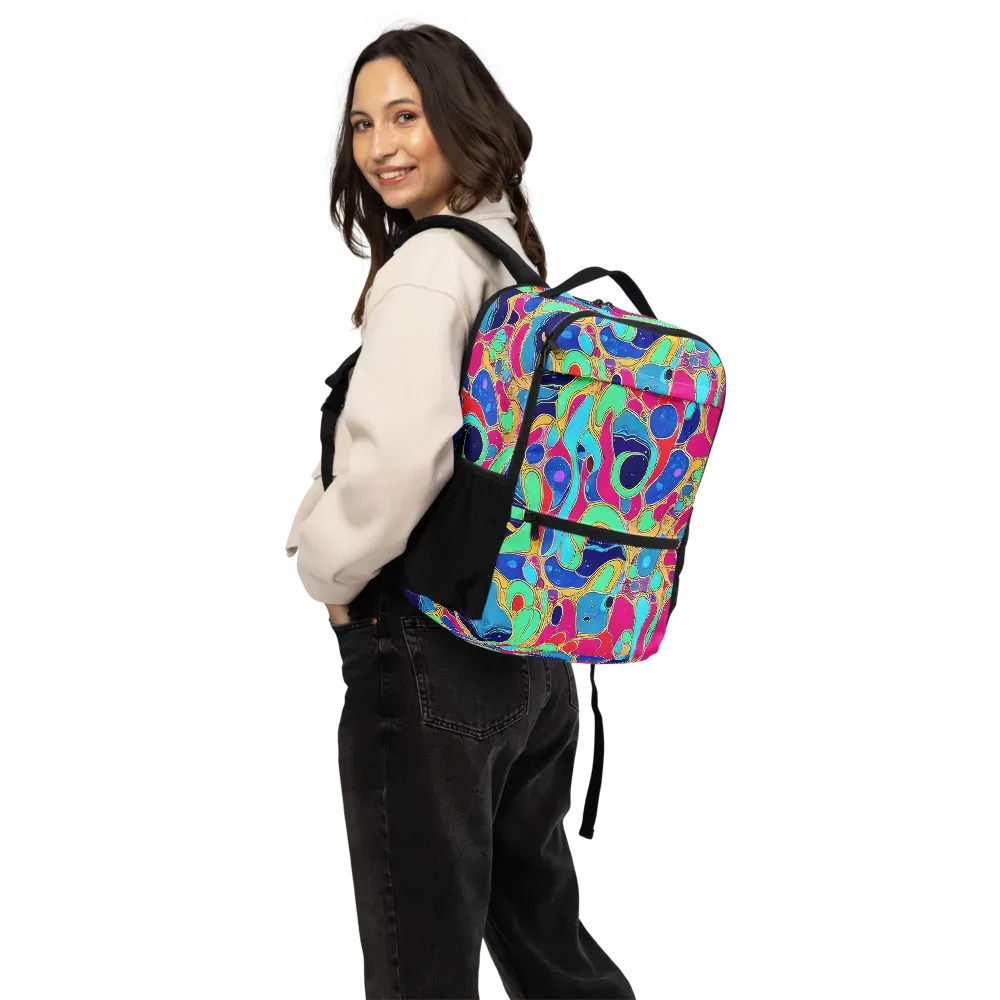 Jewel Riot on Utility Backpack — Back
