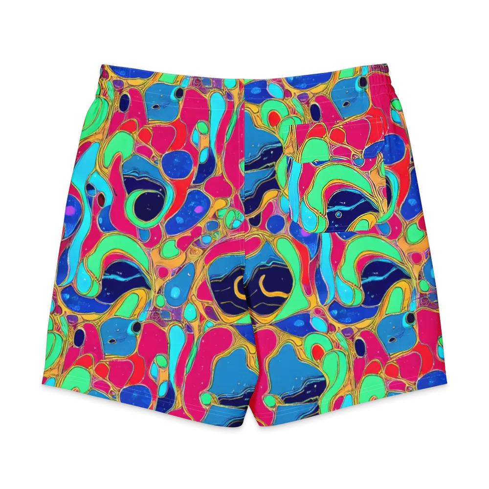 Jewel Riot on Men's Board Shorts — Back