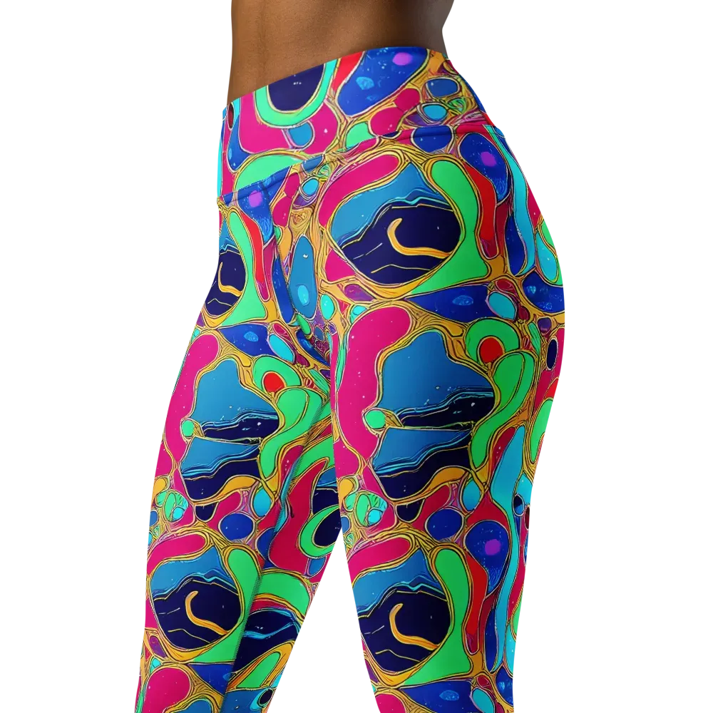 Jewel Riot on Yoga Leggings — Left Front
