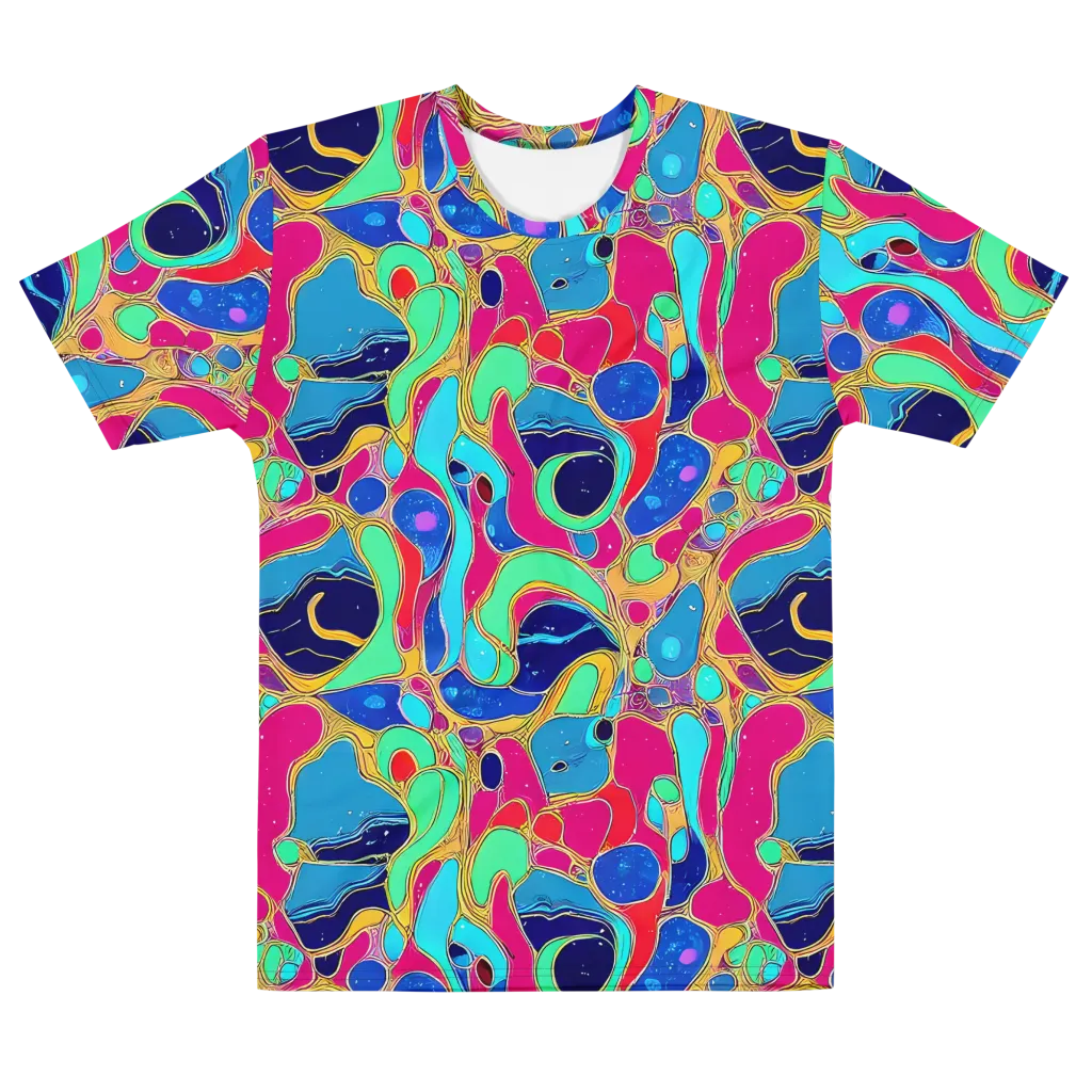 Jewel Riot on Men's Cotton Crew Neck T-Shirt — Front