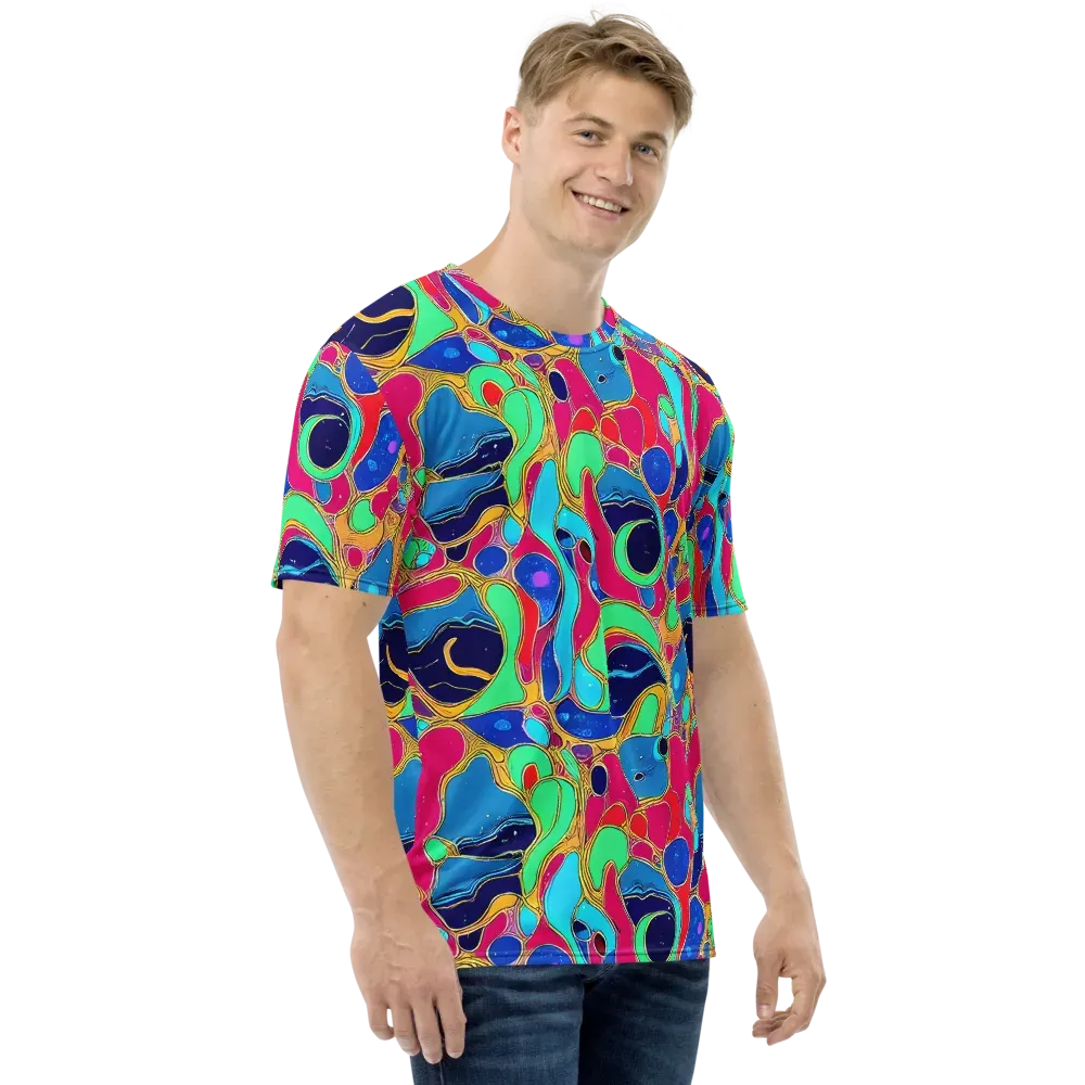 Jewel Riot on Men's Crew Neck T-Shirt — Right