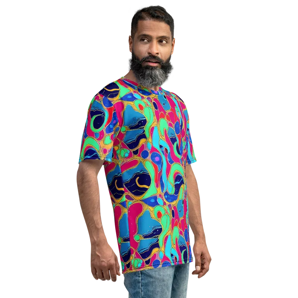 Jewel Riot on Men's Crew Neck T-Shirt — Right