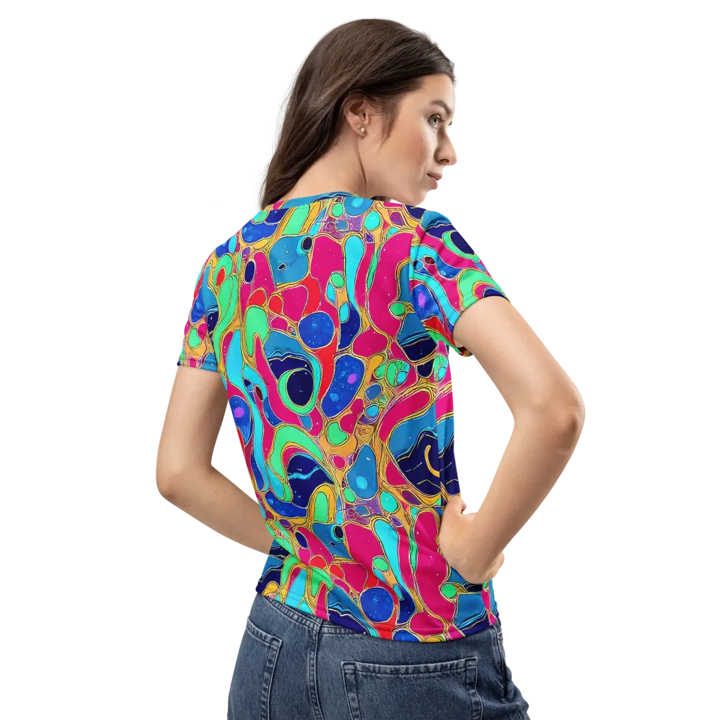 Jewel Riot on Women's Crew Neck T-Shirt — Back