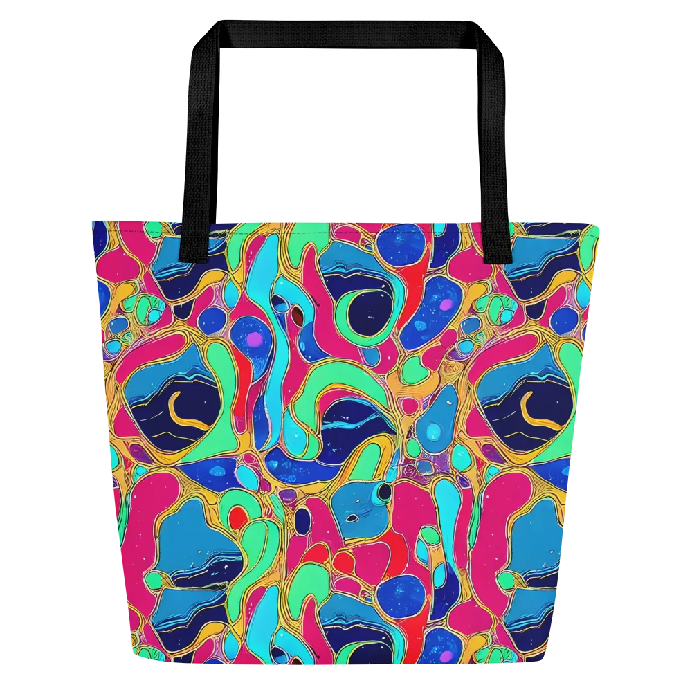 Jewel Riot on Large Tote Bag W/ Pocket — Front