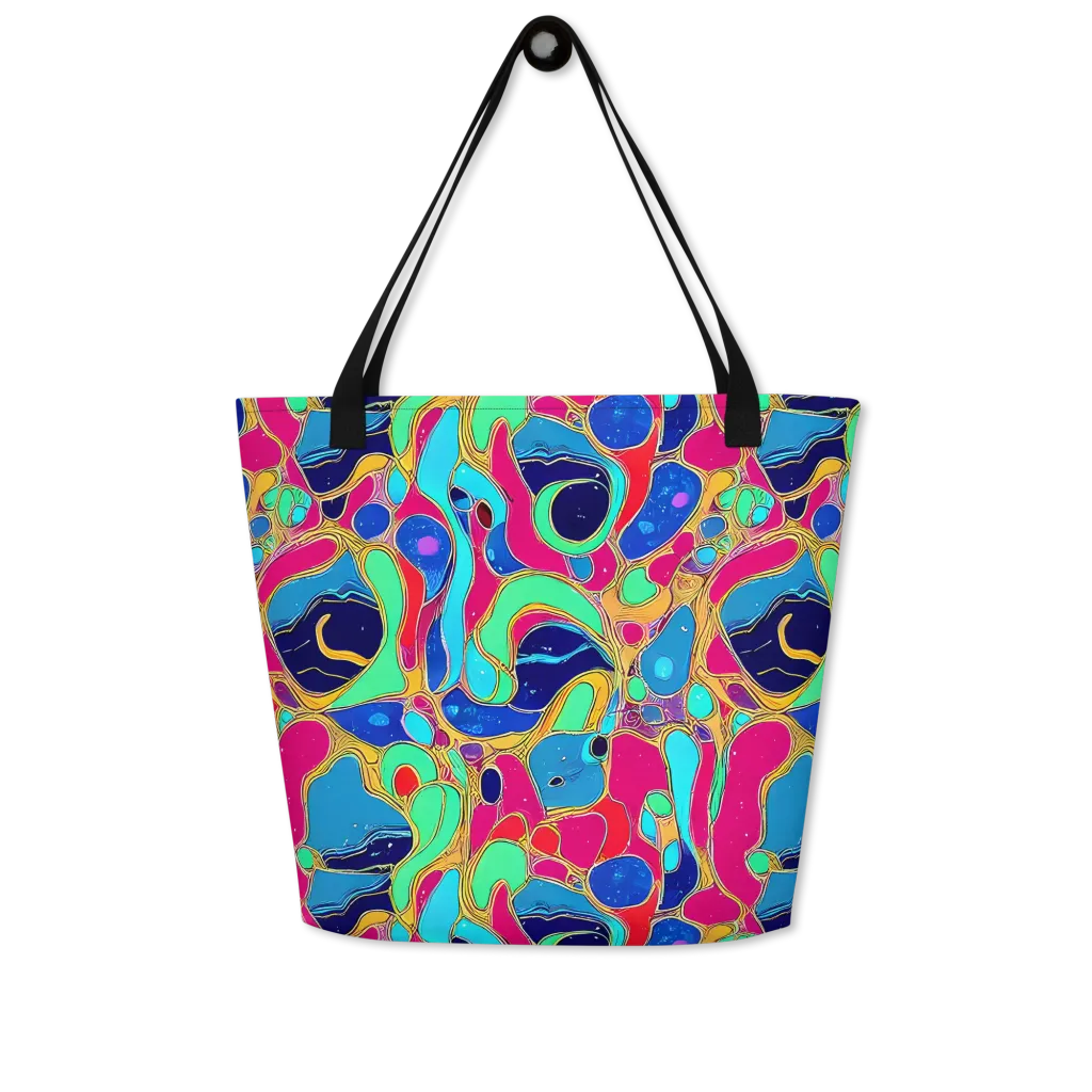 Jewel Riot on Large Tote Bag W/ Pocket — Front