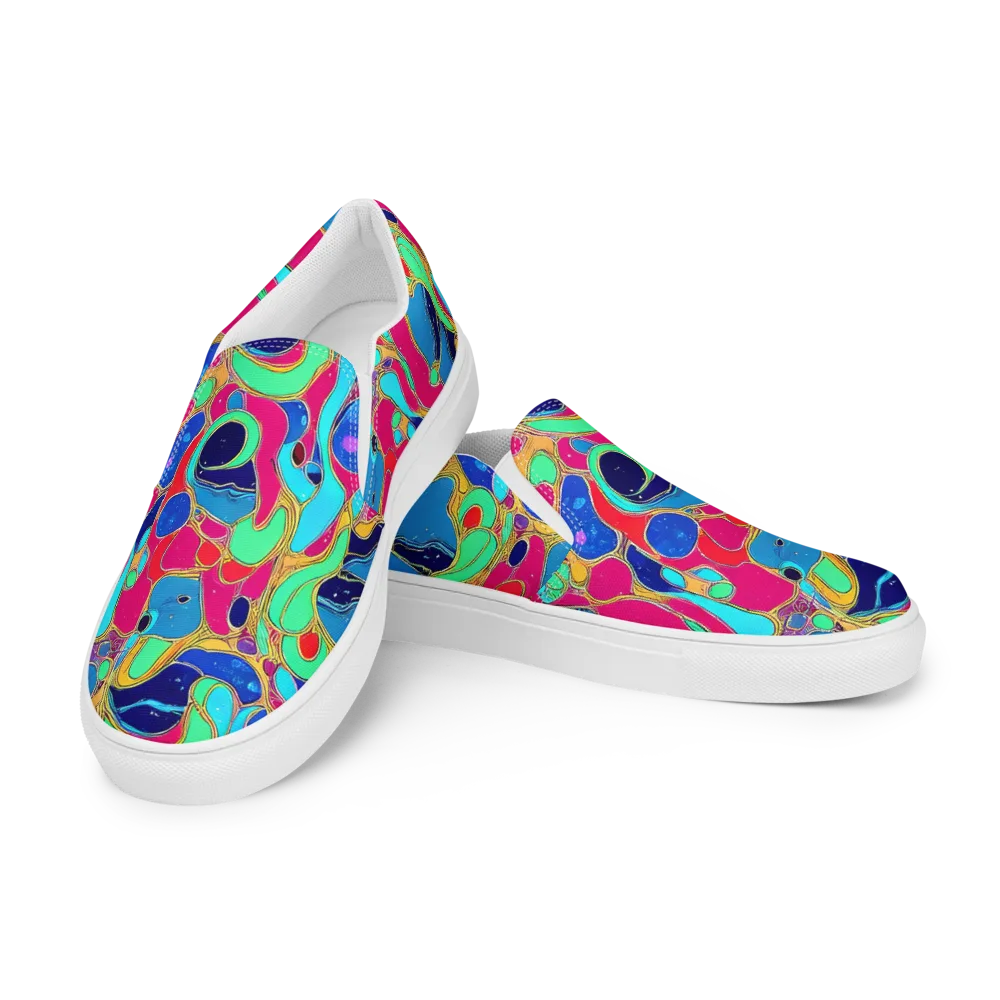 Jewel Riot on Women's Slip-On Canvas Shoes — Left Front