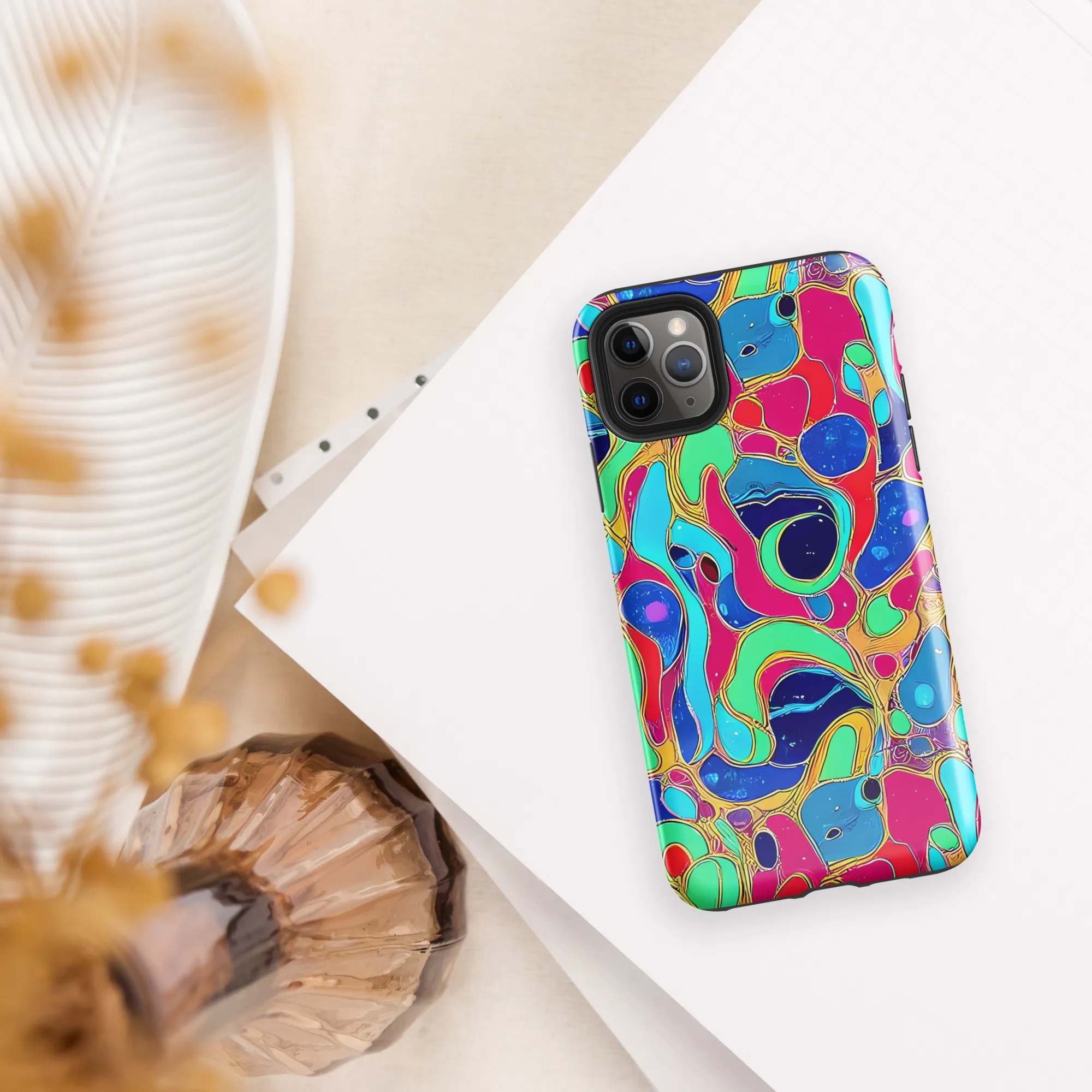 Jewel Riot on Tough Case for iPhone® — Front