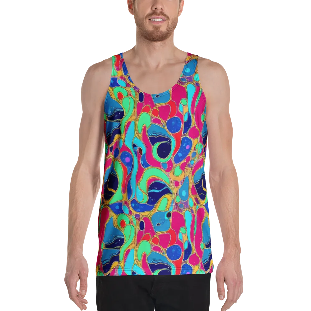 Jewel Riot on Men's Tank Top — Front