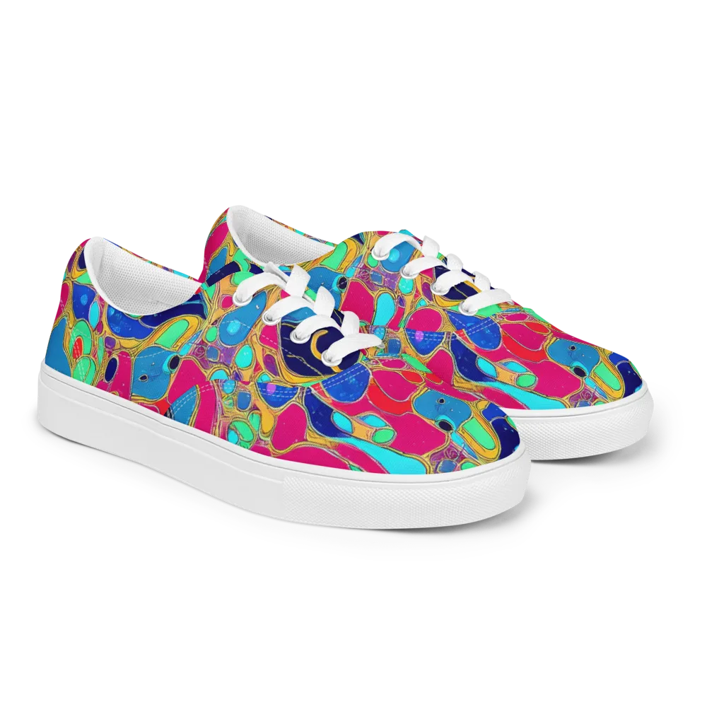 Jewel Riot on Men's Lace-Up Canvas Shoes — Right Front