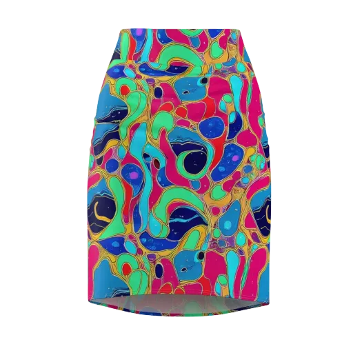 Jewel Riot on a Pencil Skirt