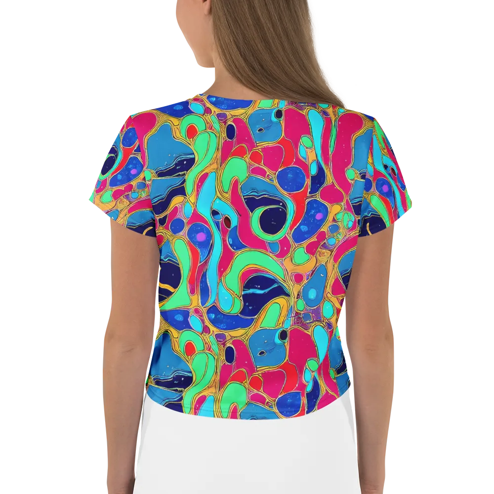 Jewel Riot on Crop Tee — Back