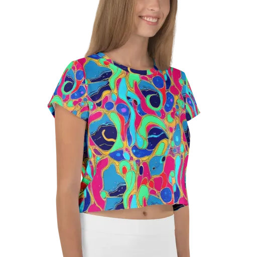 Jewel Riot on a Crop Tee