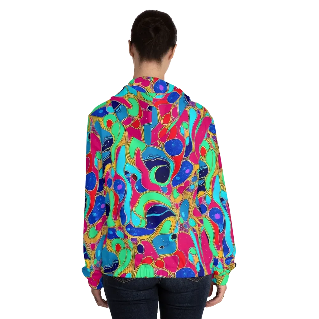 Jewel Riot on Women's Full-Zip Hoodie — Back On Person