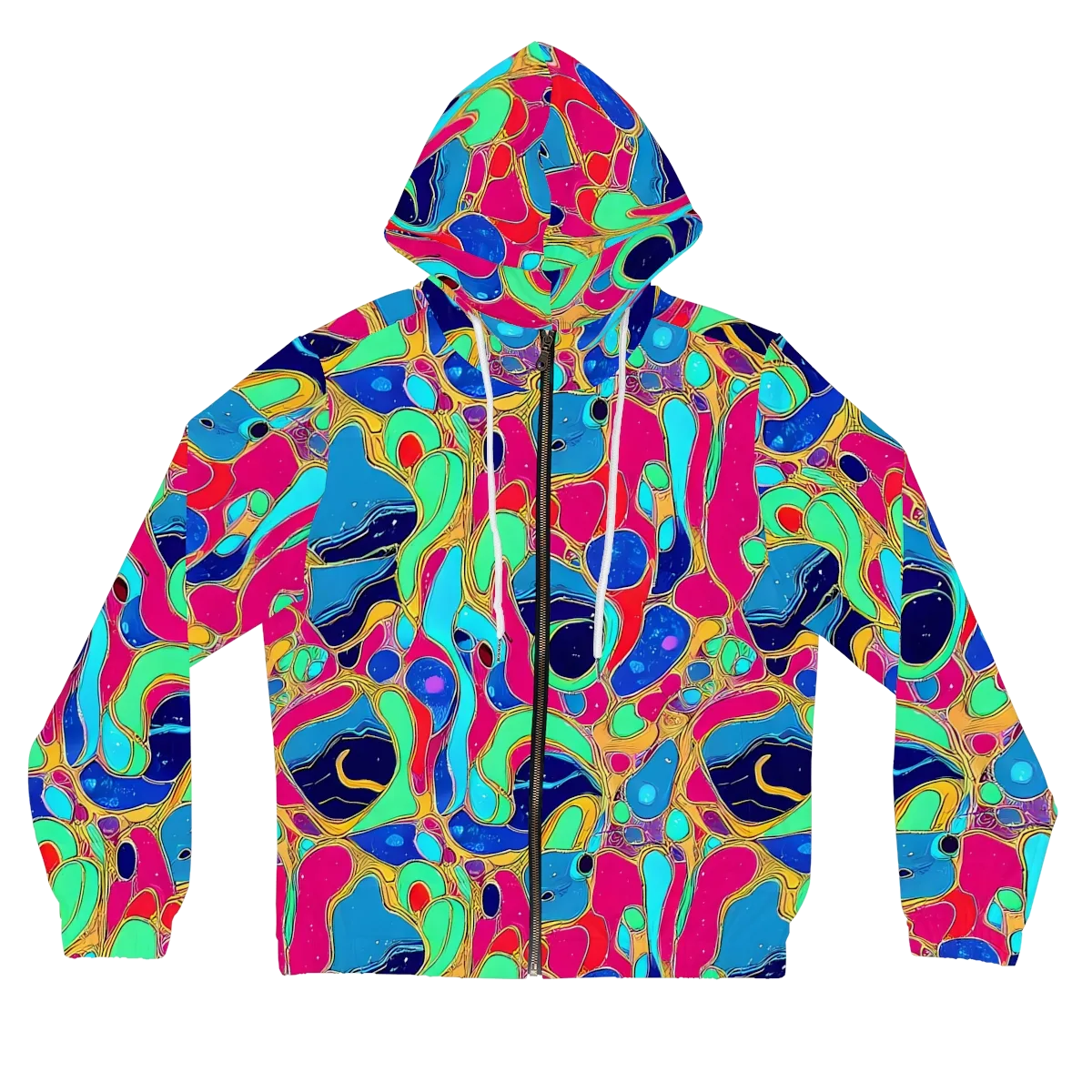 Jewel Riot on Women's Full-Zip Hoodie — Front