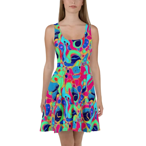 Jewel Riot on a Skater Dress