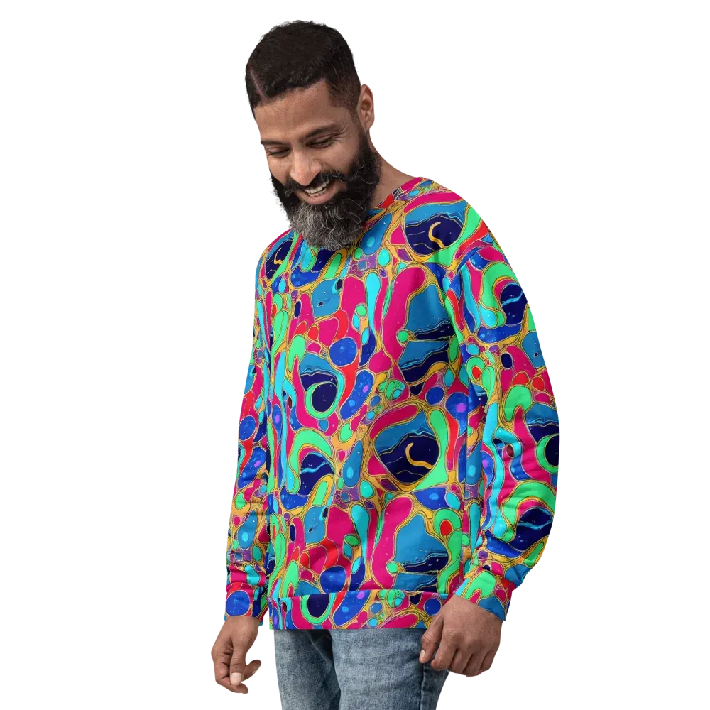 Jewel Riot on Sweatshirt — Left Front