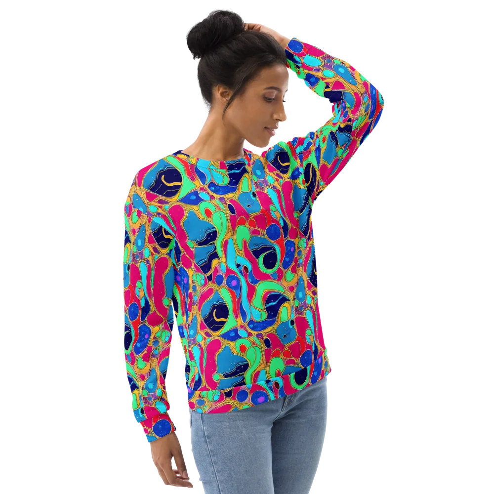Jewel Riot on Sweatshirt — Right Front