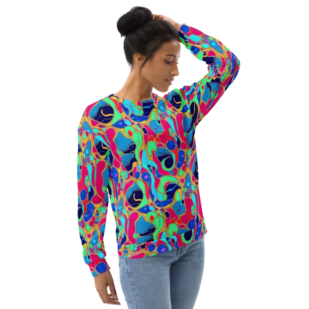Jewel Riot on Sweatshirt — Right Front