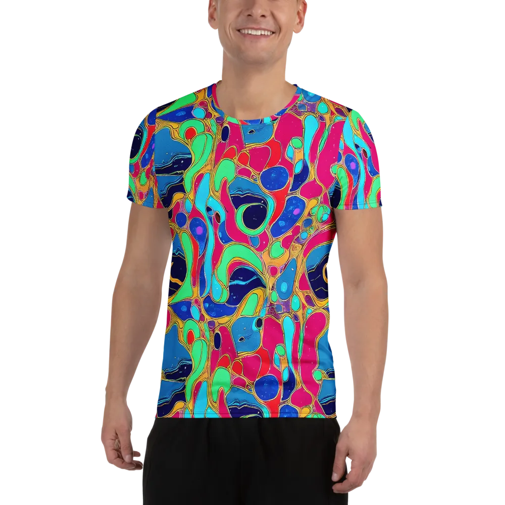 Jewel Riot on Men's Athletic T-Shirt — Front