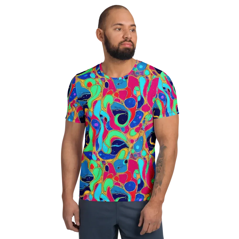 Jewel Riot on Men's Athletic T-Shirt — Front