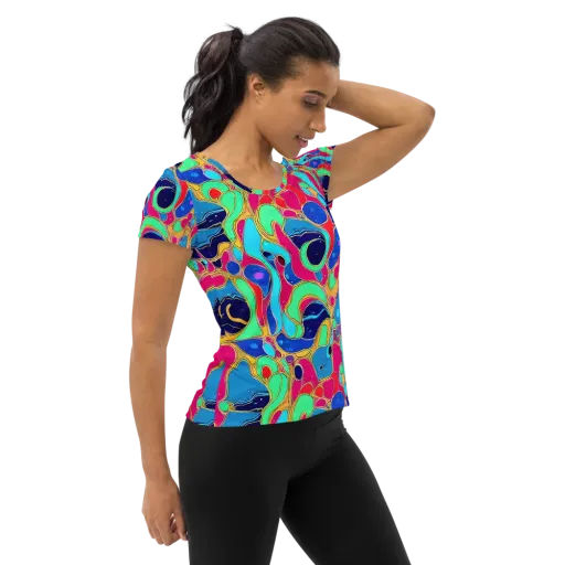 Jewel Riot on a Women's Athletic T-Shirt