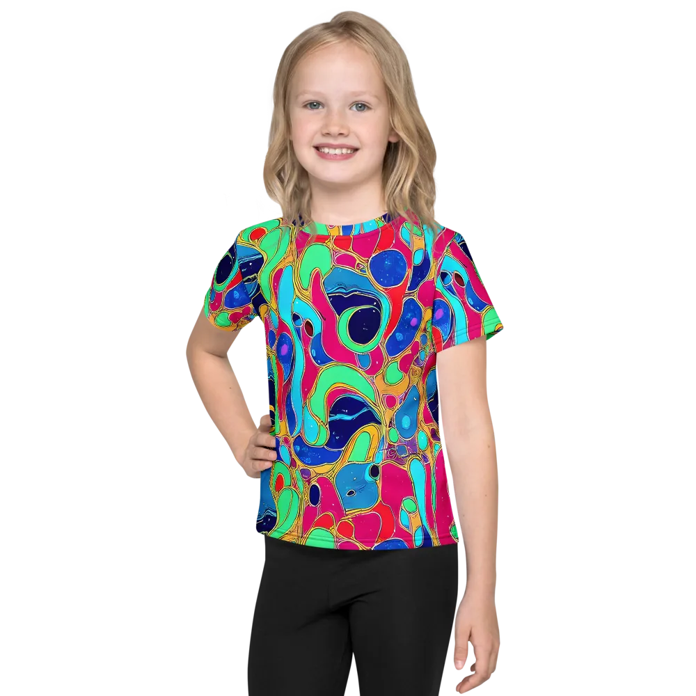 Jewel Riot on Kids Crew Neck T-Shirt — Front