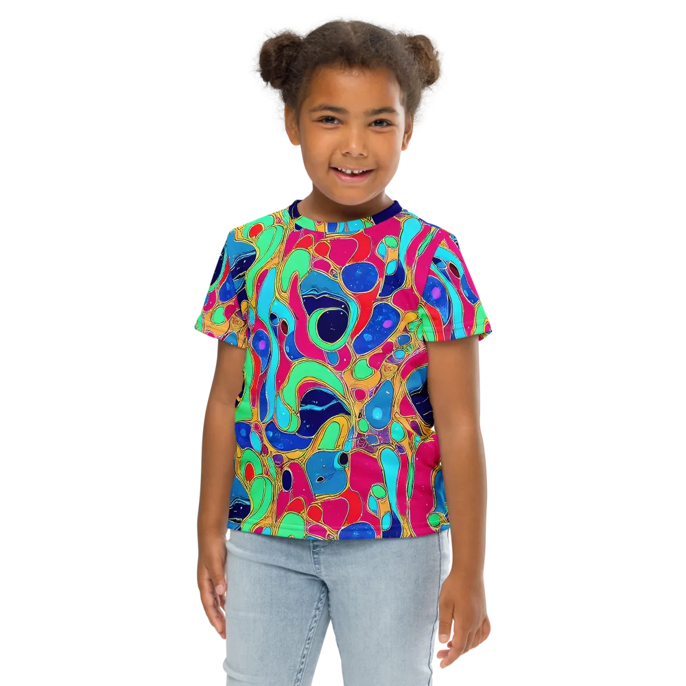 Jewel Riot on Kids Crew Neck T-Shirt — Front