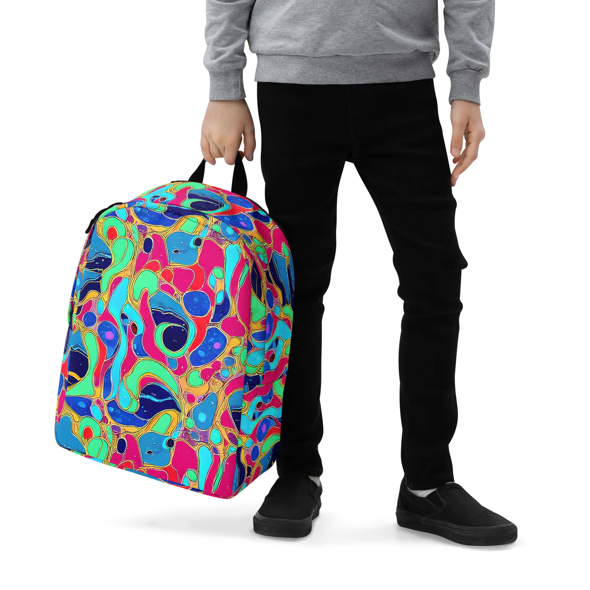 Jewel Riot on Minimalist Backpack — Zoomed-in