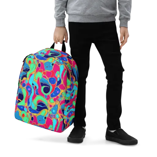 Jewel Riot on a Minimalist Backpack