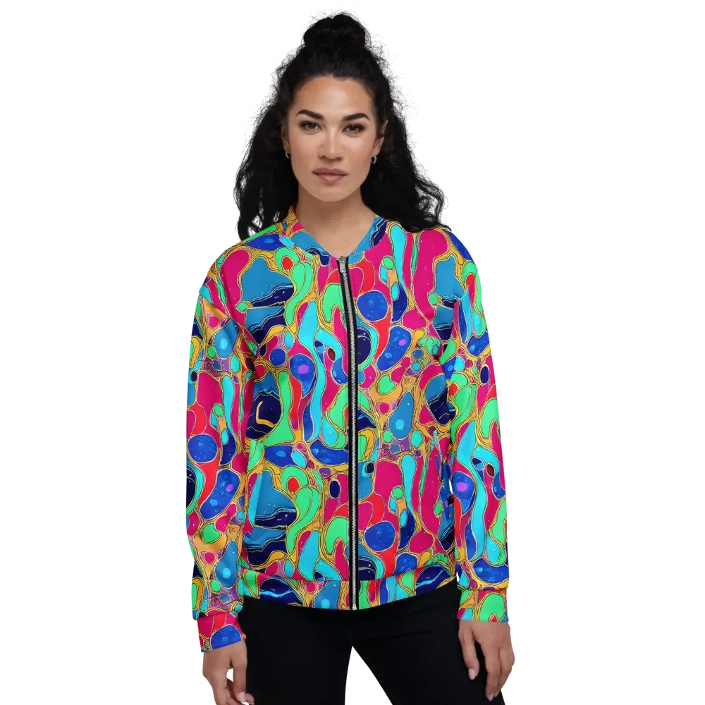 Jewel Riot on Bomber Jacket — Front