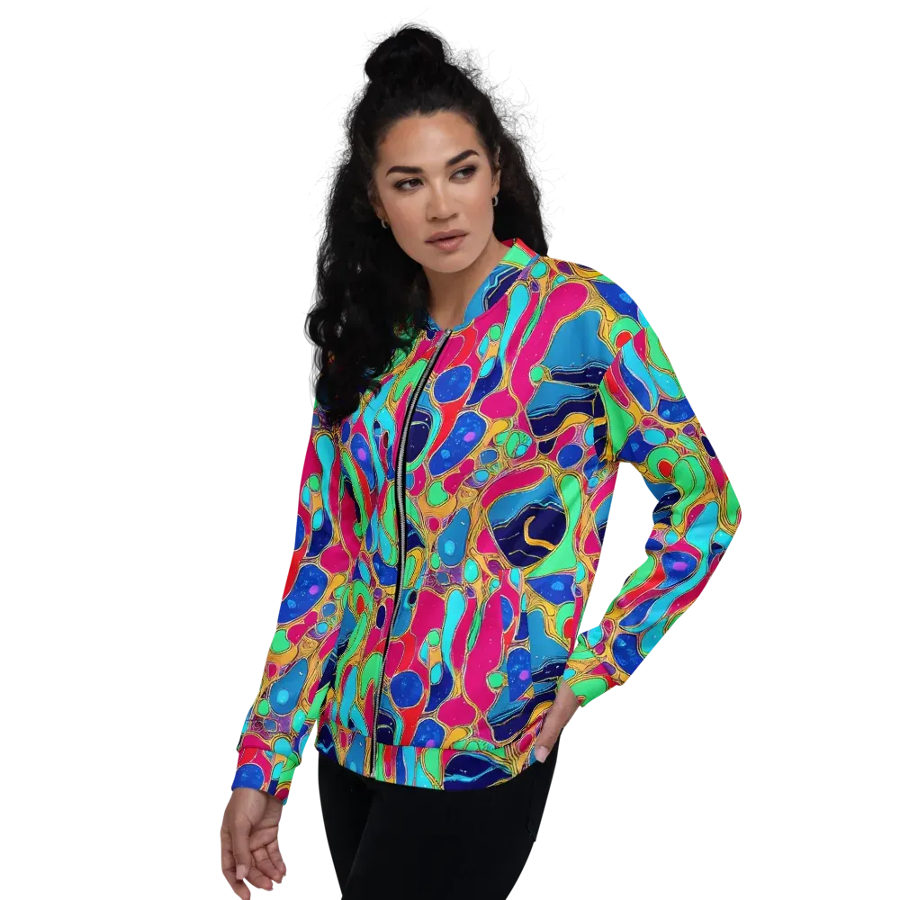 Jewel Riot on Bomber Jacket — Left