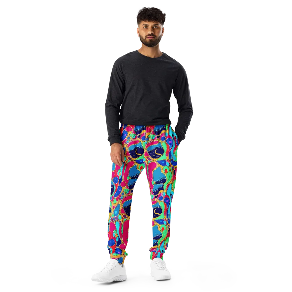Jewel Riot on Men's Joggers — Front
